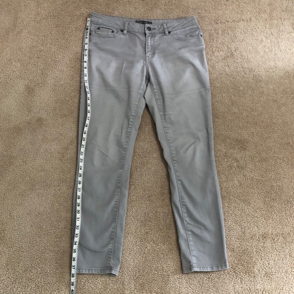 Prana Kayla Gray Jeans Size 8 29 Short Inseam Stretch Mid Rise - Picture 14 of 14